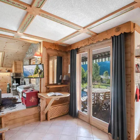 公寓 Superbe Duplex Avec Jardin A Chamonix, 4 Pers, Animaux Admis, Parking, Wifi - Fr-1-343-167