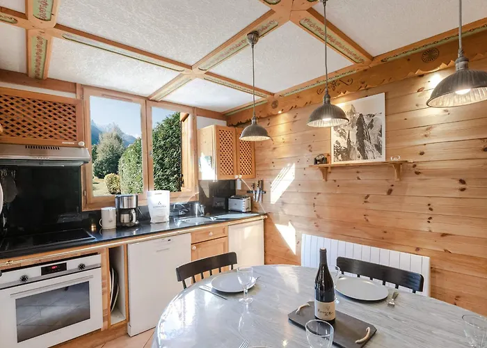 Superbe Duplex Avec Jardin A Chamonix, 4 Pers, Animaux Admis, Parking, Wifi - Fr-1-343-167 דירה שאמוני